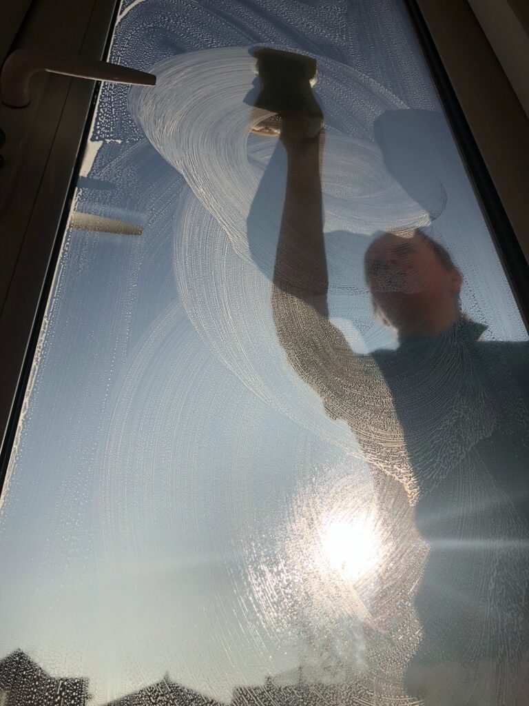 Cleaning a window